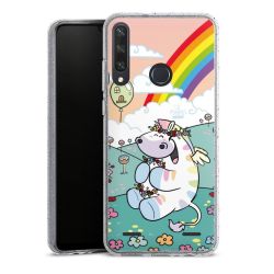 Carry Case Hülle Transparent/glitter ohne Band