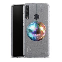 Carry Case Hülle Transparent/glitter ohne Band