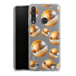 Carry Case Hülle Transparent/glitter ohne Band