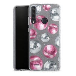 Carry Case Hülle Transparent/glitter ohne Band