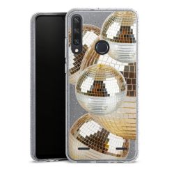 Carry Case Hülle Transparent/glitter ohne Band