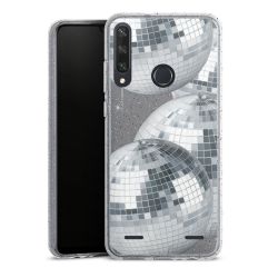 Carry Case Hülle Transparent/glitter ohne Band