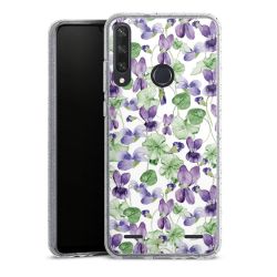 Carry Case Hülle Transparent/glitter ohne Band