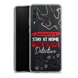 Carry Case Hülle Transparent/glitter ohne Band