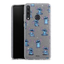 Carry Case Hülle Transparent/glitter ohne Band