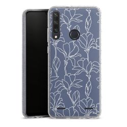 Carry Case Hülle Transparent/glitter ohne Band