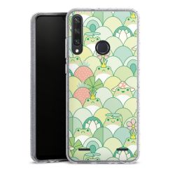 Carry Case Hülle Transparent/glitter ohne Band