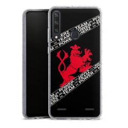 Carry Case Hülle Transparent/glitter ohne Band