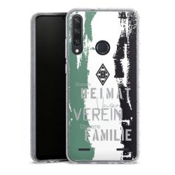 Carry Case Hülle Transparent/glitter ohne Band