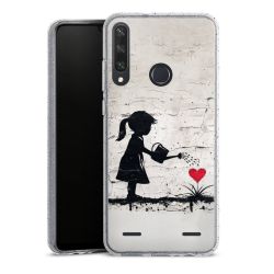 Carry Case Hülle Transparent/glitter ohne Band