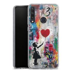 Carry Case Hülle Transparent/glitter ohne Band