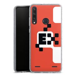 Carry Case Hülle Transparent/glitter ohne Band