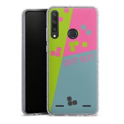 Carry Case Hülle Transparent/glitter ohne Band