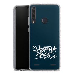 Carry Case Hülle Transparent/glitter ohne Band