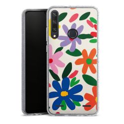 Carry Case Hülle Transparent/glitter ohne Band