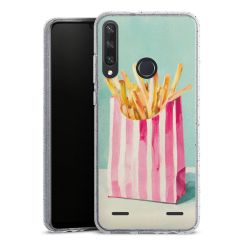 Carry Case Hülle Transparent/glitter ohne Band