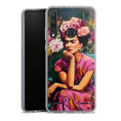 Carry Case Hülle Transparent/glitter ohne Band