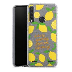 Carry Case Hülle Transparent/glitter ohne Band