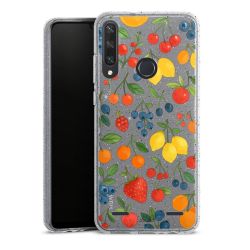 Carry Case Hülle Transparent/glitter ohne Band