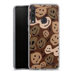 Carry Case Hülle Transparent/glitter ohne Band