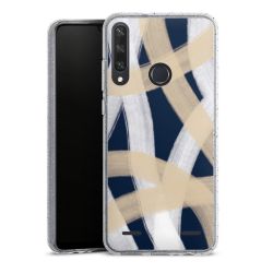 Carry Case Hülle Transparent/glitter ohne Band