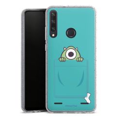 Carry Case Hülle Transparent/glitter ohne Band