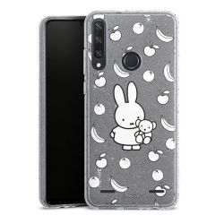 Carry Case Hülle Transparent/glitter ohne Band