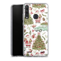 Carry Case Hülle Transparent/glitter ohne Band