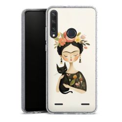 Carry Case Hülle Transparent/glitter ohne Band