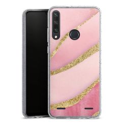 Carry Case Hülle Transparent/glitter ohne Band