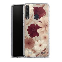 Carry Case Hülle Transparent/glitter ohne Band