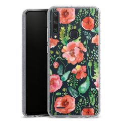 Carry Case Hülle Transparent/glitter ohne Band