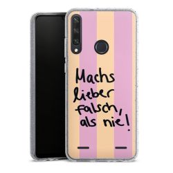 Carry Case Hülle Transparent/glitter ohne Band