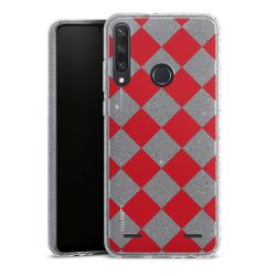 Carry Case Hülle Transparent/glitter ohne Band