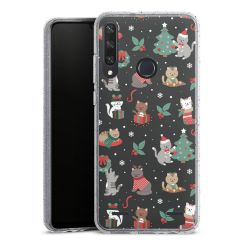 Carry Case Hülle Transparent/glitter ohne Band