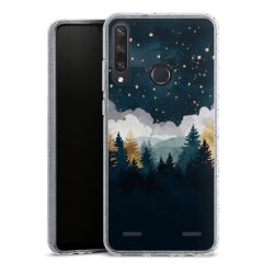 Carry Case Hülle Transparent/glitter ohne Band