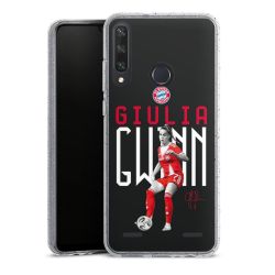 Carry Case Hülle Transparent/glitter ohne Band