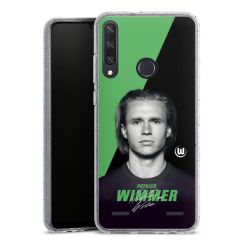 Carry Case Hülle Transparent/glitter ohne Band