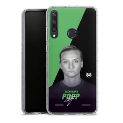 Carry Case Hülle Transparent/glitter ohne Band