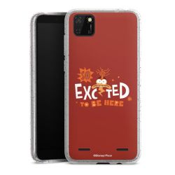 Carry Case Hülle Transparent/glitter ohne Band