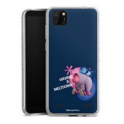 Carry Case Hülle Transparent/glitter ohne Band