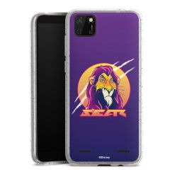 Carry Case Hülle Transparent/glitter ohne Band