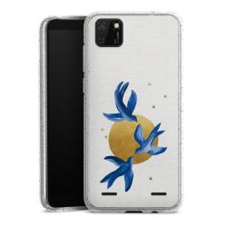 Carry Case Hülle Transparent/glitter ohne Band