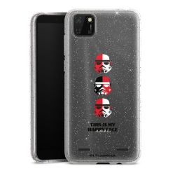 Carry Case Hülle Transparent/glitter ohne Band