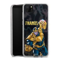 Carry Case Hülle Transparent/glitter ohne Band