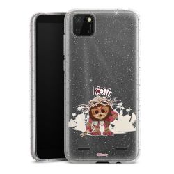 Carry Case Hülle Transparent/glitter ohne Band