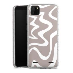 Carry Case Hülle Transparent/glitter ohne Band