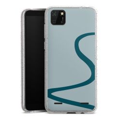 Carry Case Hülle Transparent/glitter ohne Band