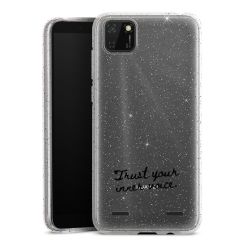 Carry Case Hülle Transparent/glitter ohne Band