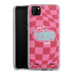 Carry Case Hülle Transparent/glitter ohne Band